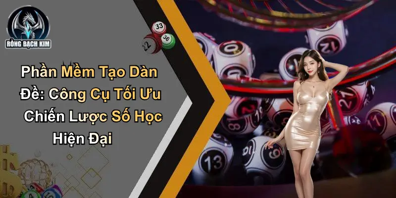 Phần Mềm Tạo Dàn Đề: Công Cụ Tối Ưu Chiến Lược Số Học