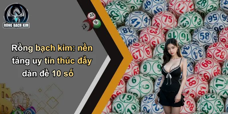 Rồng bạch kim: nền tảng uy tín thúc đẩy dàn đề 10 số