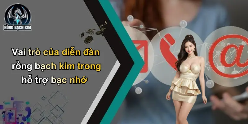 Vai trò của diễn đàn rồng bạch kim trong hỗ trợ bạc nhớ