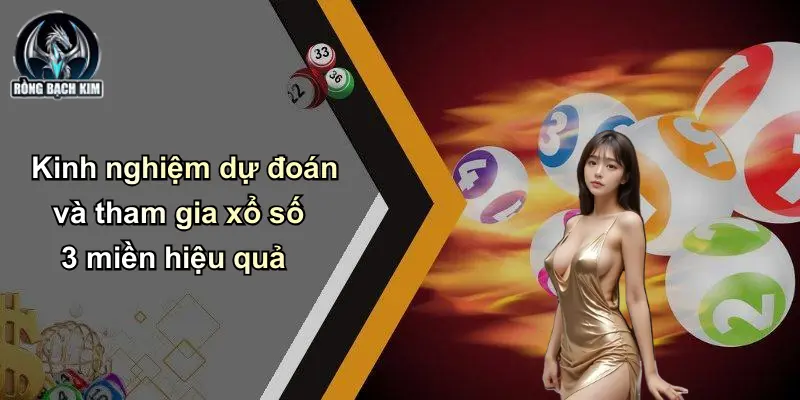 Kinh nghiệm dự đoán và tham gia xổ số 3 miền hiệu quả