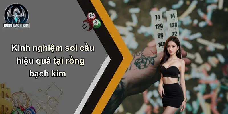 Kinh nghiệm soi cầu hiệu quả tại rồng bạch kim