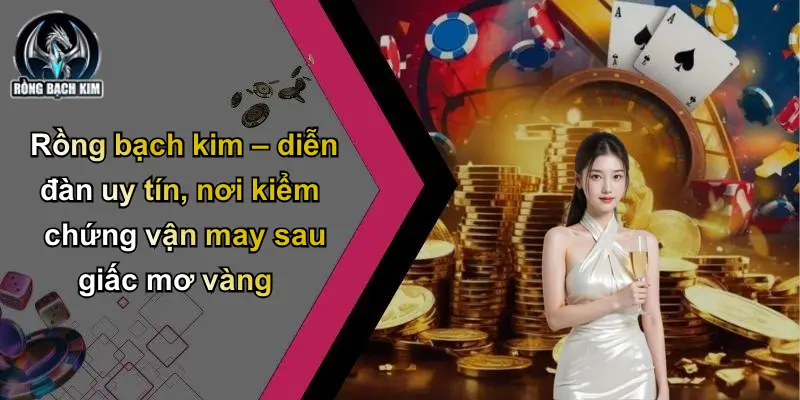 Rồng bạch kim – diễn đàn uy tín, nơi kiểm chứng vận may sau giấc mơ vàng